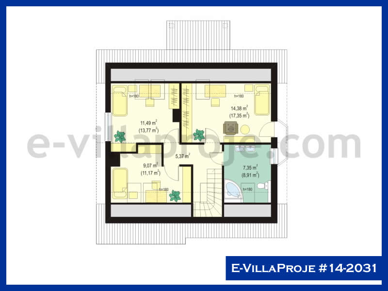 Ev Villa Proje #14 – 2031 Ev Villa Projesi Model Detayları