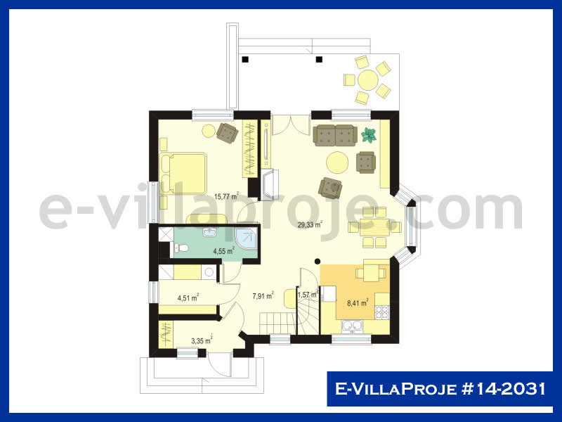 Ev Villa Proje #14 – 2031 Ev Villa Projesi Model Detayları