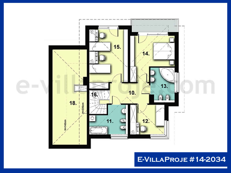 Ev Villa Proje #14 – 2034 Ev Villa Projesi Model Detayları