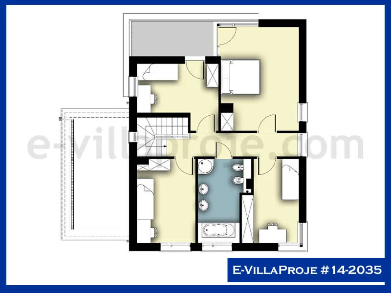 Ev Villa Proje #14 – 2035 Ev Villa Projesi Model Detayları