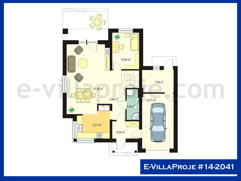 Ev Villa Proje #14 – 2041 Ev Villa Projesi Model Detayları