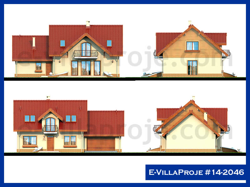 Ev Villa Proje #14 – 2046 Ev Villa Projesi Model Detayları