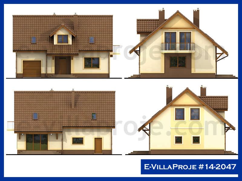 Ev Villa Proje #14 – 2047 Ev Villa Projesi Model Detayları