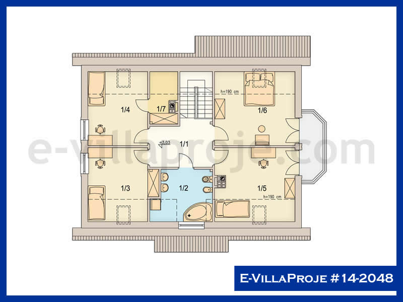 Ev Villa Proje #14 – 2048 Ev Villa Projesi Model Detayları