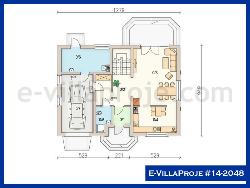 Ev Villa Proje #14 – 2048 Ev Villa Projesi Model Detayları