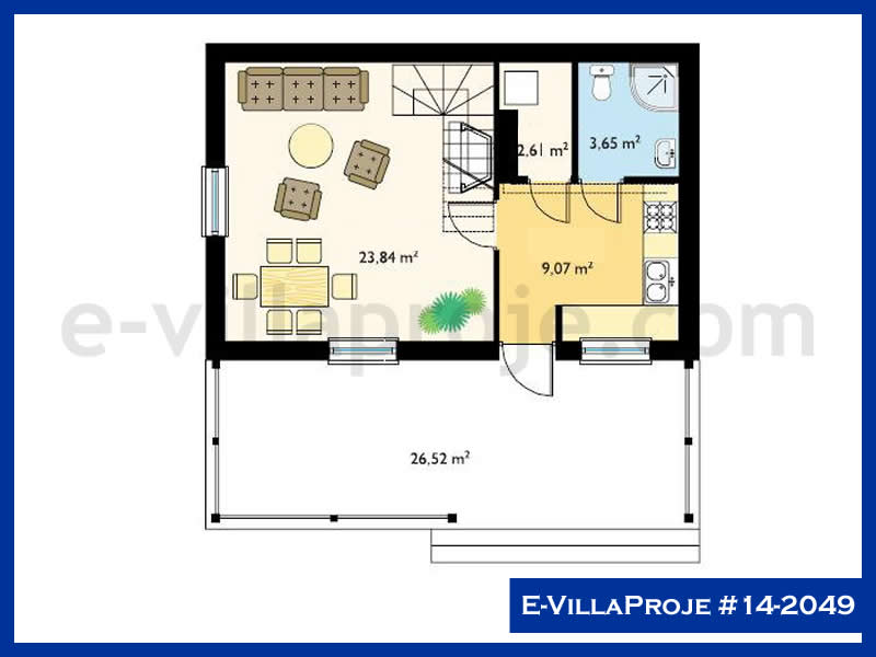 Ev Villa Proje #14 – 2049 Ev Villa Projesi Model Detayları