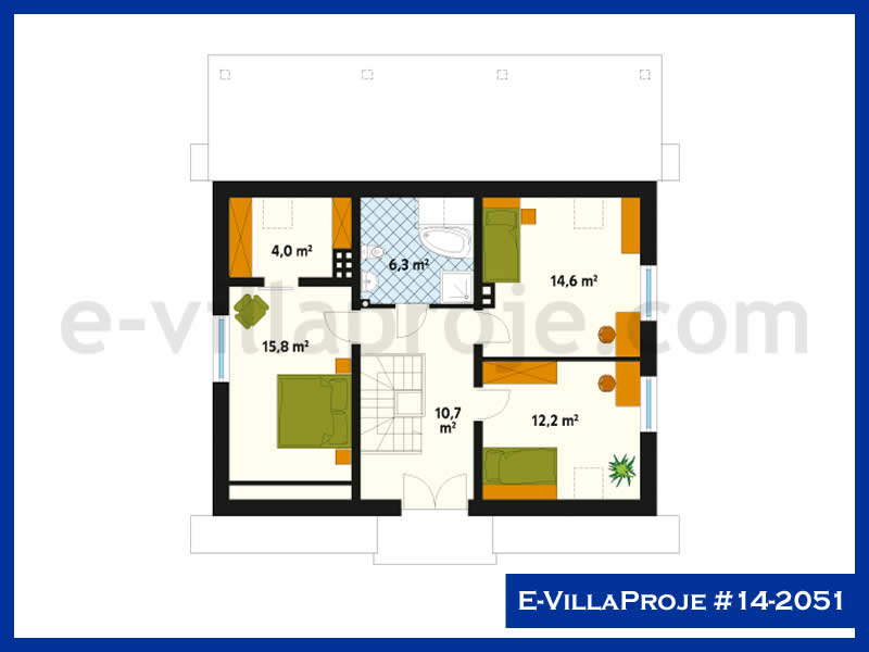 Ev Villa Proje #14 – 2051 Ev Villa Projesi Model Detayları