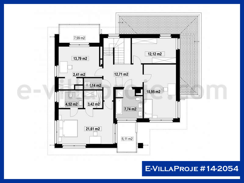 Ev Villa Proje #14 – 2054 Ev Villa Projesi Model Detayları