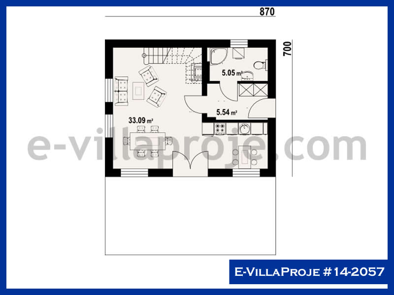 Ev Villa Proje #14 – 2057 Ev Villa Projesi Model Detayları