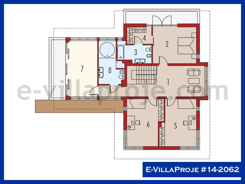 E-VillaProje #14-2062 Ev Villa Projesi Model Detayları