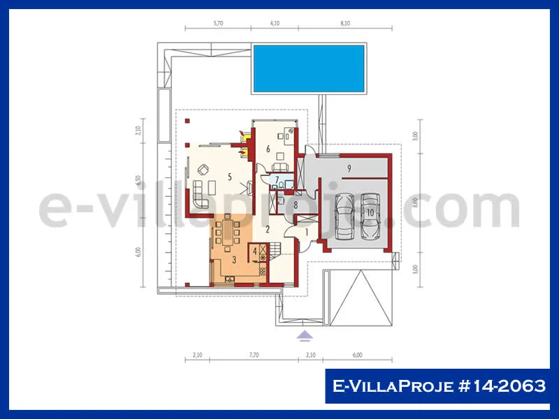 E-VillaProje #14-2063 Ev Villa Projesi Model Detayları
