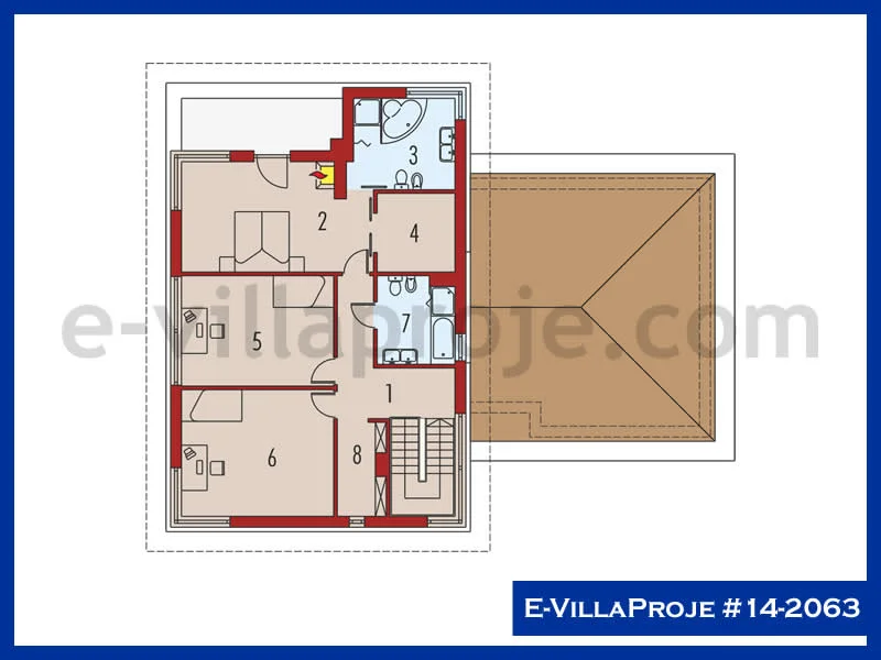 E-VillaProje #14-2063 Ev Villa Projesi Model Detayları