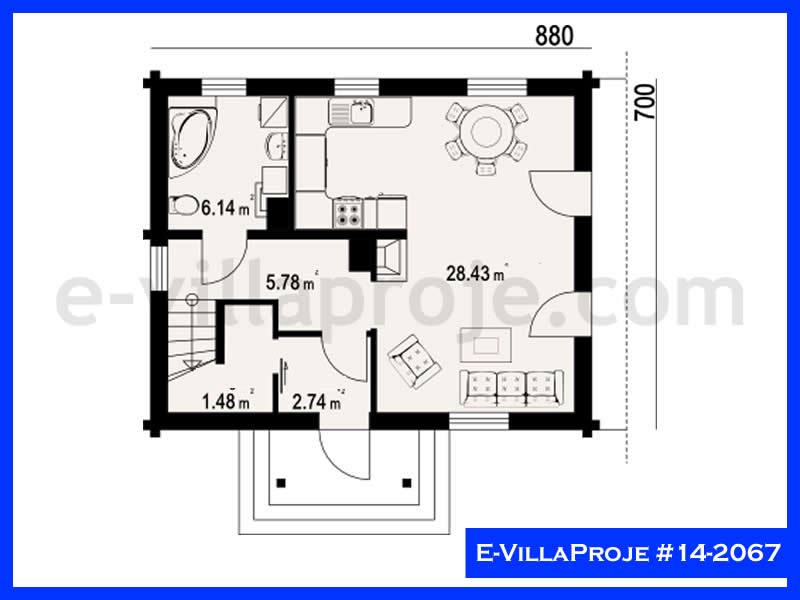 E-VillaProje #14-2067 Ev Villa Projesi Model Detayları