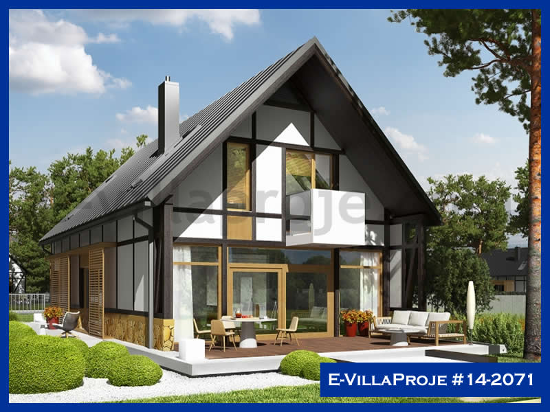 E-VillaProje #14-2071 Ev Villa Projesi Model Detayları