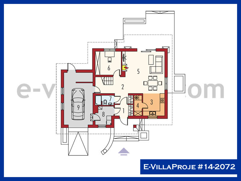 E-VillaProje #14-2072 Ev Villa Projesi Model Detayları