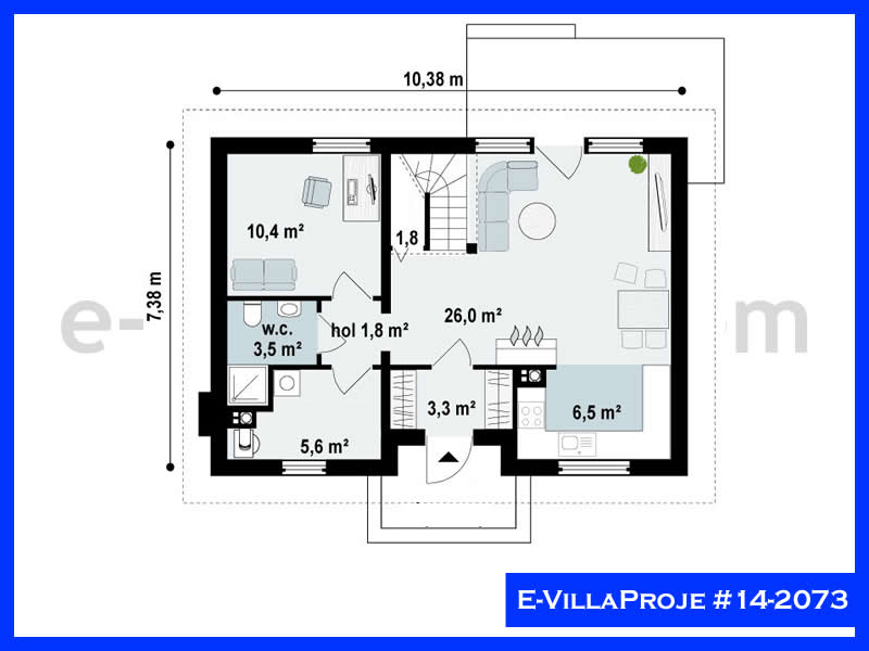 E-VillaProje #14-2073 Ev Villa Projesi Model Detayları