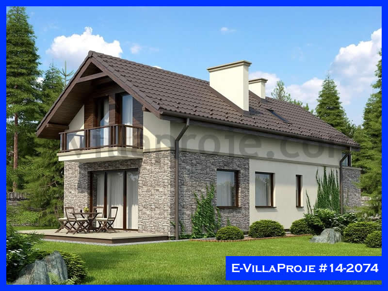 E-VillaProje #14-2074 Ev Villa Projesi Model Detayları