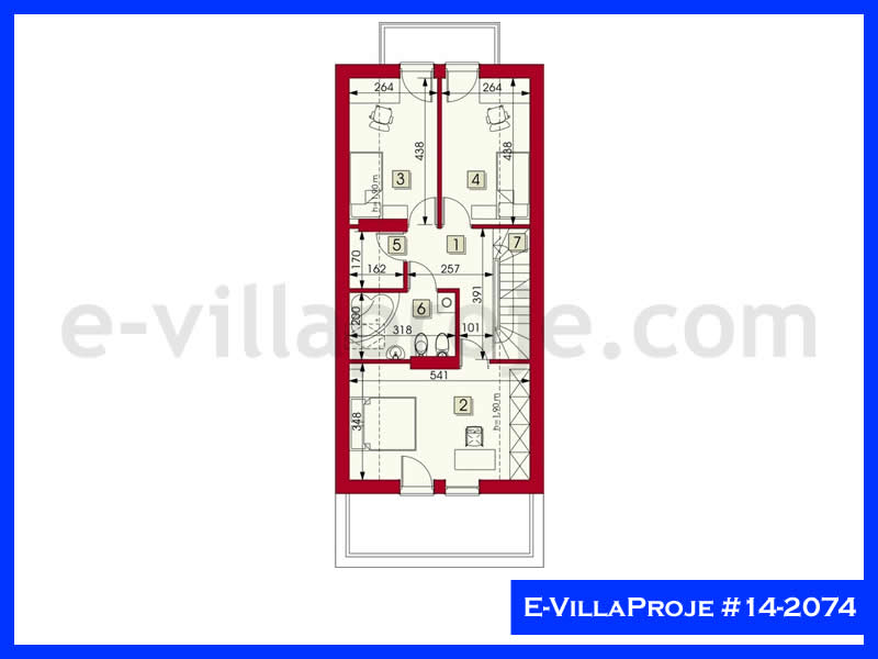 E-VillaProje #14-2074 Ev Villa Projesi Model Detayları
