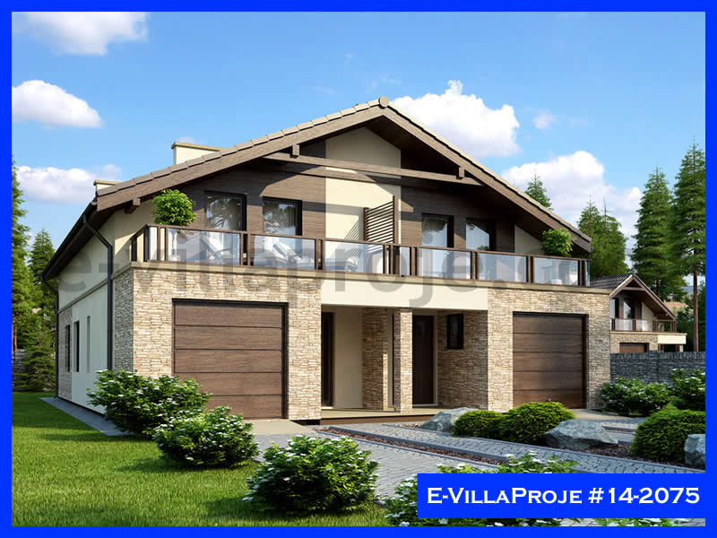 E-VillaProje #14-2075 Ev Villa Projesi Model Detayları