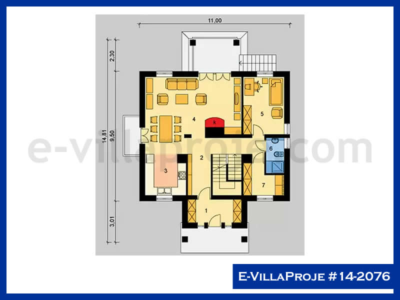 E-VillaProje #14-2076 Ev Villa Projesi Model Detayları