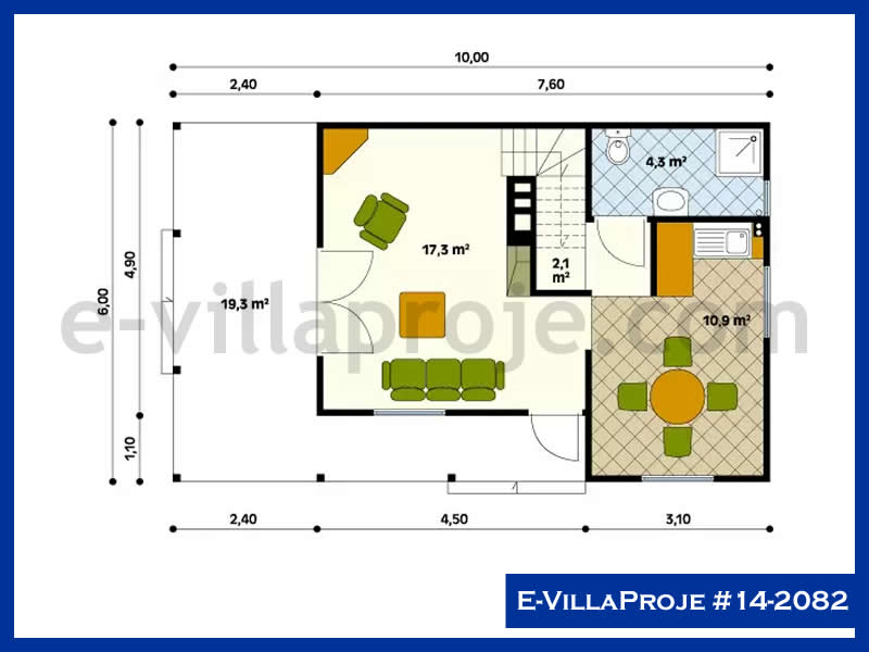 E-VillaProje #14-2082 Ev Villa Projesi Model Detayları