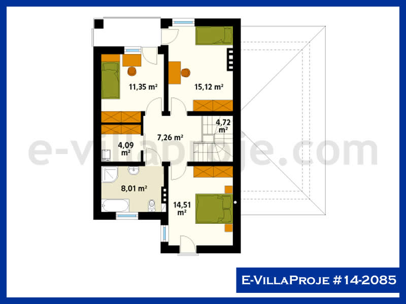 E-VillaProje #14-2085 Ev Villa Projesi Model Detayları