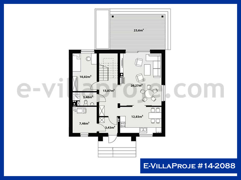E-VillaProje #14-2088 Ev Villa Projesi Model Detayları