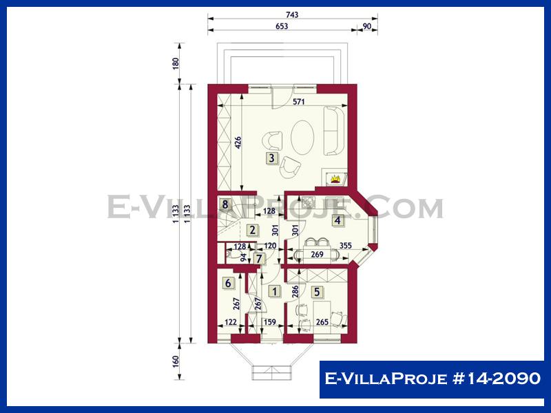 E-VillaProje #14-2090 Ev Villa Projesi Model Detayları