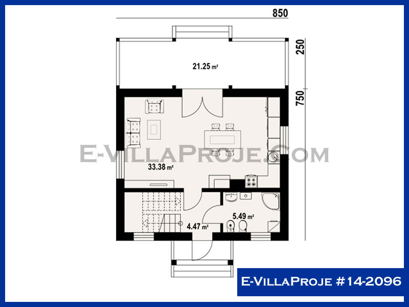 Ev Villa Proje #14 – 2096 Ev Villa Projesi Model Detayları