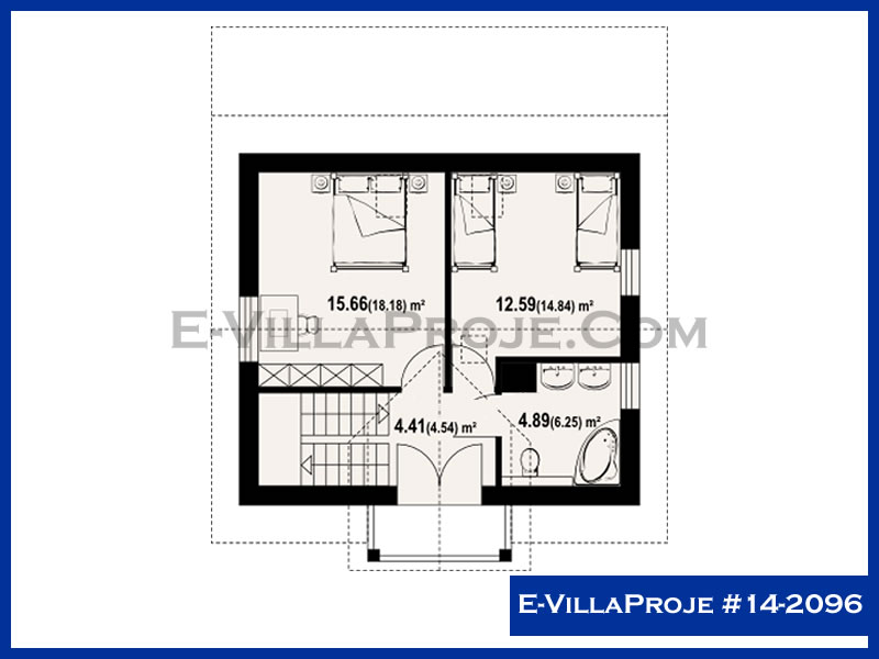 Ev Villa Proje #14 – 2096 Ev Villa Projesi Model Detayları