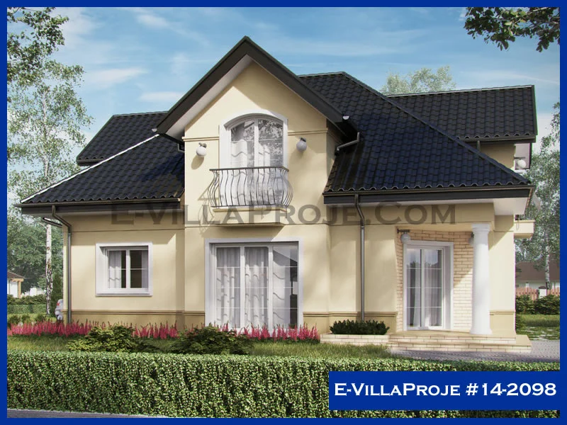 Ev Villa Proje #14 – 2098 Ev Villa Projesi Model Detayları