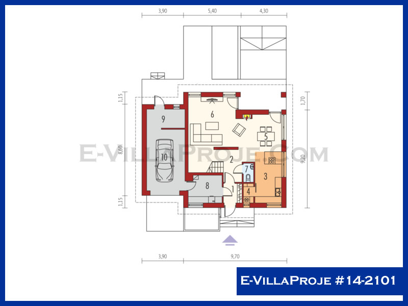 Ev Villa Proje #14 – 2101 Ev Villa Projesi Model Detayları