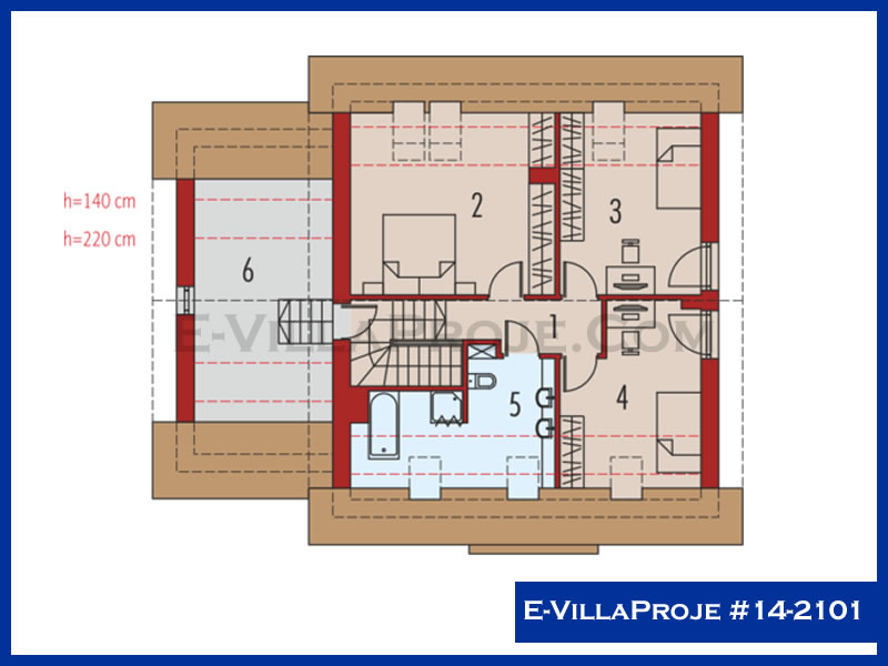 Ev Villa Proje #14 – 2101 Ev Villa Projesi Model Detayları