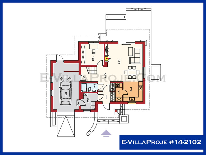 Ev Villa Proje #14 – 2102 Ev Villa Projesi Model Detayları