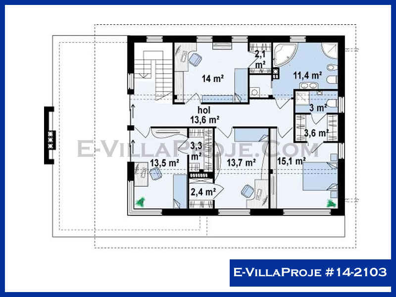 Ev Villa Proje #14 – 2103 Ev Villa Projesi Model Detayları