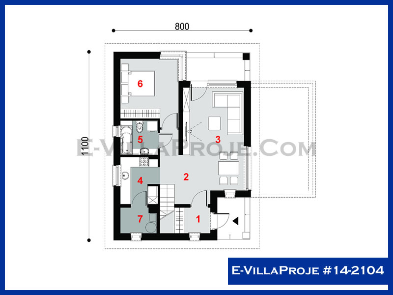 Ev Villa Proje #14 – 2104 Ev Villa Projesi Model Detayları