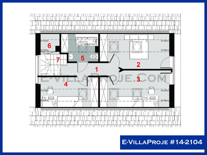 Ev Villa Proje #14 – 2104 Ev Villa Projesi Model Detayları