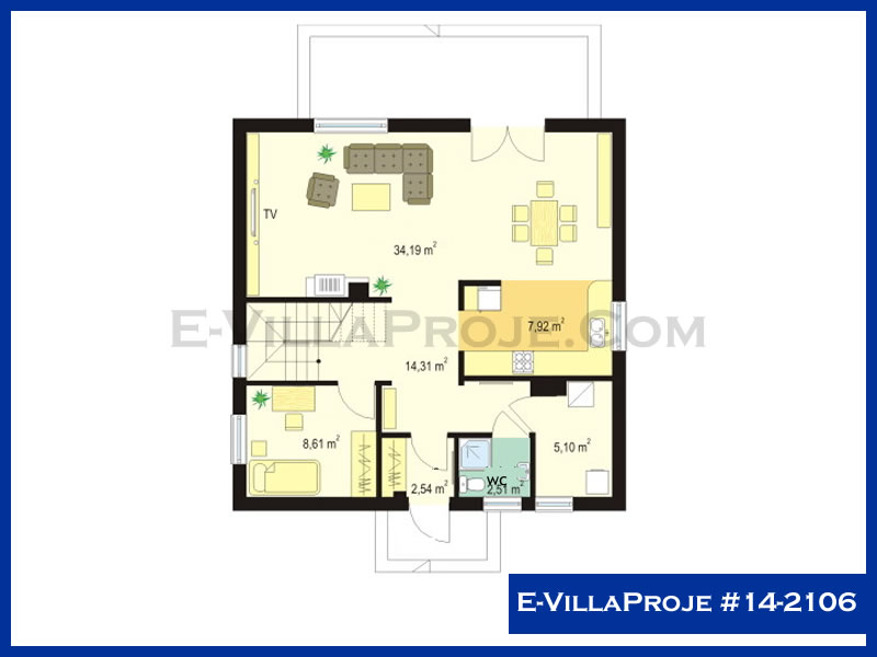 Ev Villa Proje #14 – 2106 Ev Villa Projesi Model Detayları