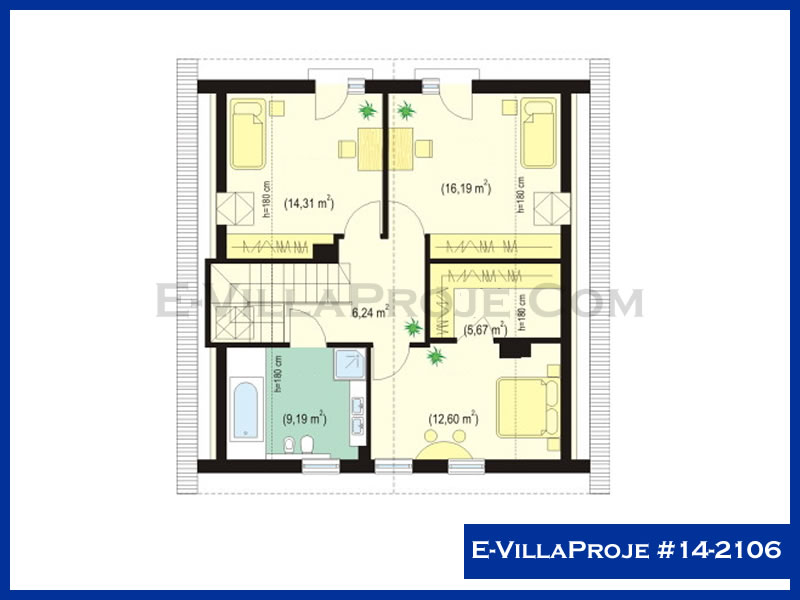 Ev Villa Proje #14 – 2106 Ev Villa Projesi Model Detayları