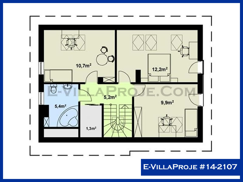 Ev Villa Proje #14 – 2107 Ev Villa Projesi Model Detayları