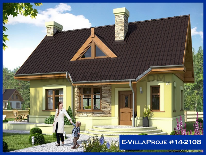 Ev Villa Proje #14 – 2108 Ev Villa Projesi Model Detayları