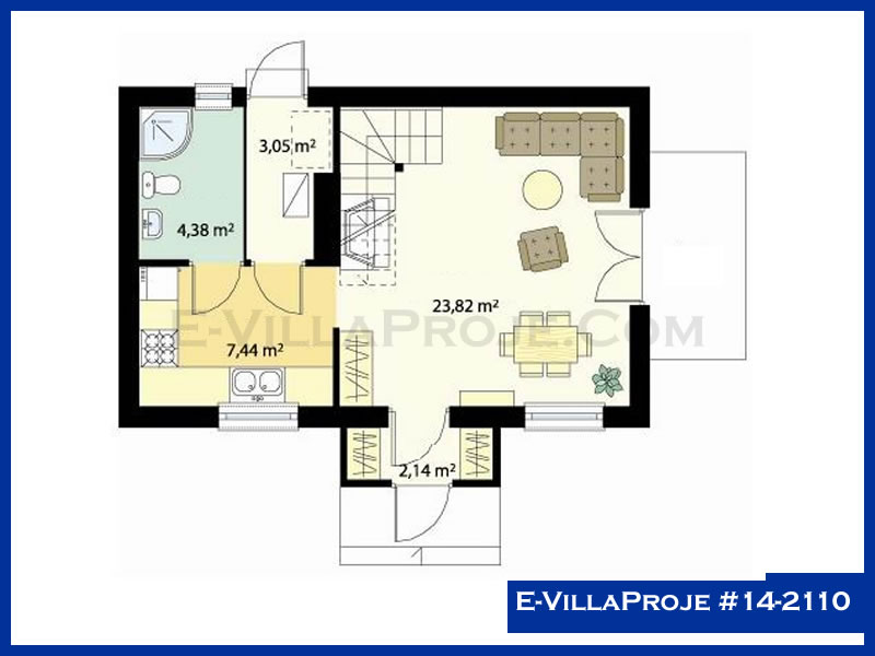 E-VillaProje #14-2110 Ev Villa Projesi Model Detayları