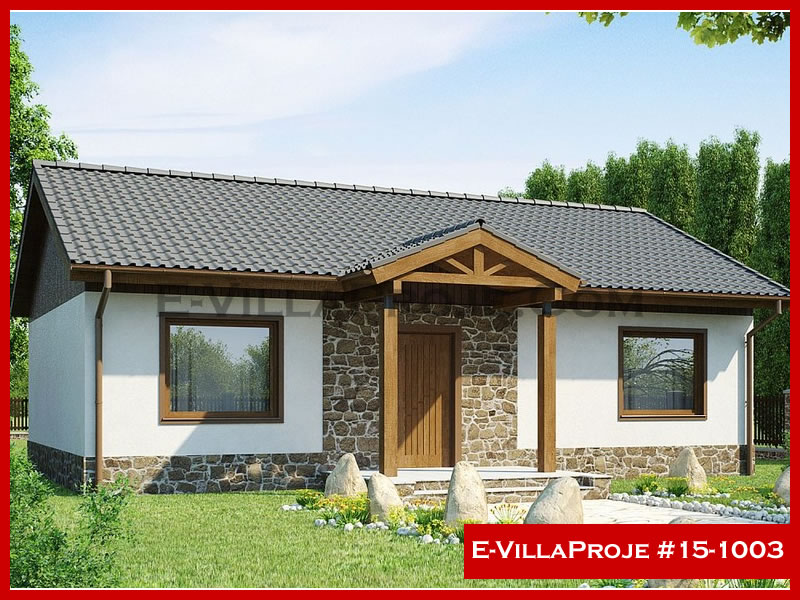 E-VillaProje #15-1003 Ev Villa Projesi Model Detayları