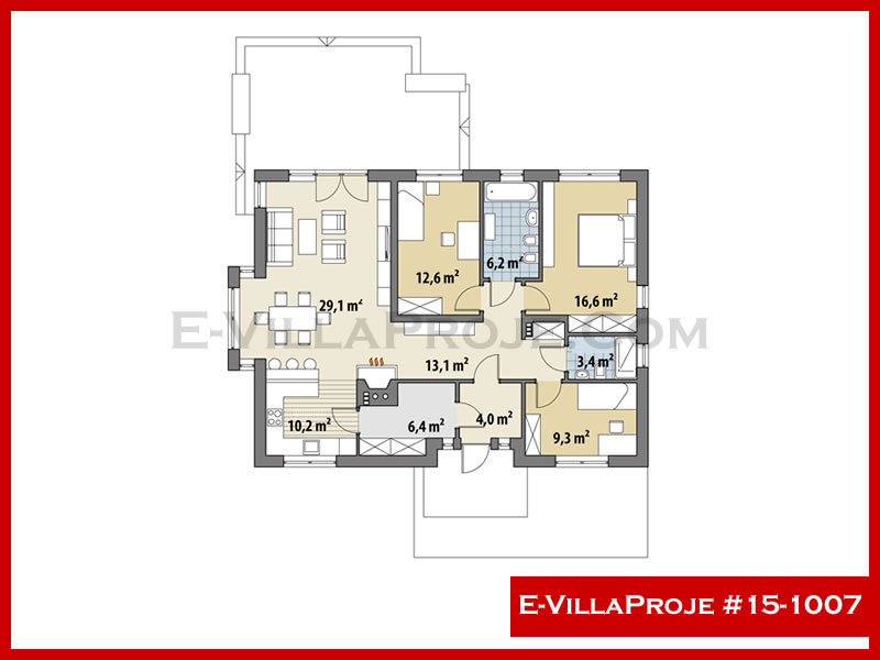 E-VillaProje #15-1007 Ev Villa Projesi Model Detayları
