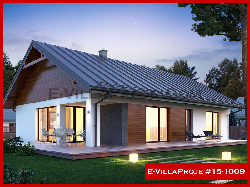 E-VillaProje #15-1009 Ev Villa Projesi Model Detayları