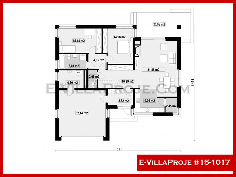 Ev Villa Proje #15 – 1017 Ev Villa Projesi Model Detayları