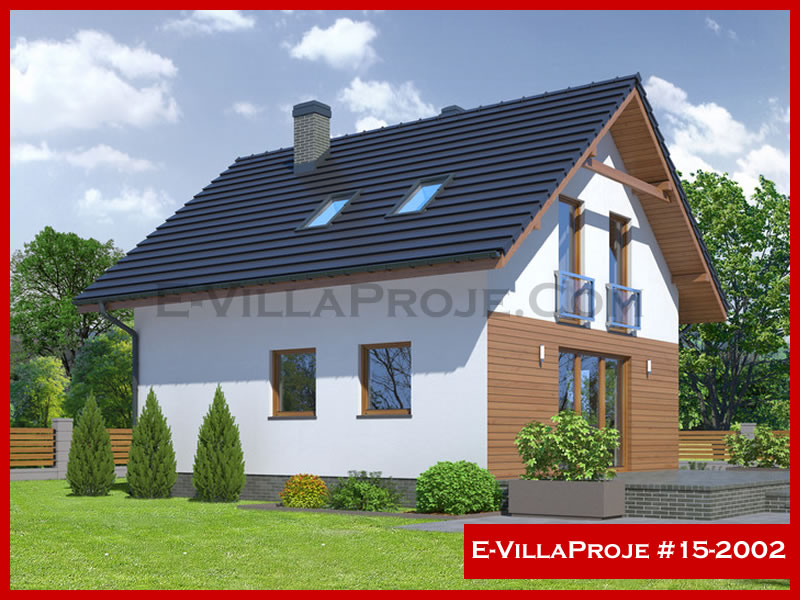 E-VillaProje #15-2002 Ev Villa Projesi Model Detayları
