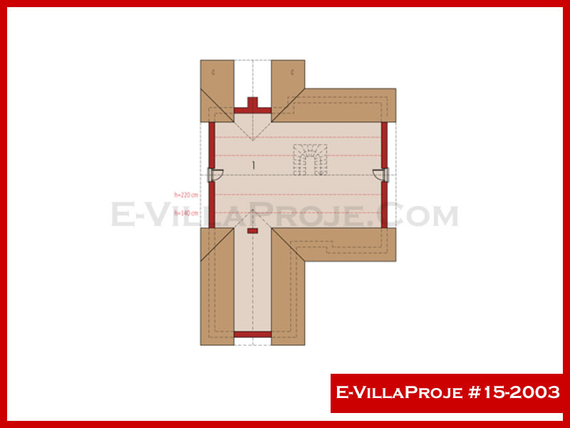 E-VillaProje #15-2003 Ev Villa Projesi Model Detayları