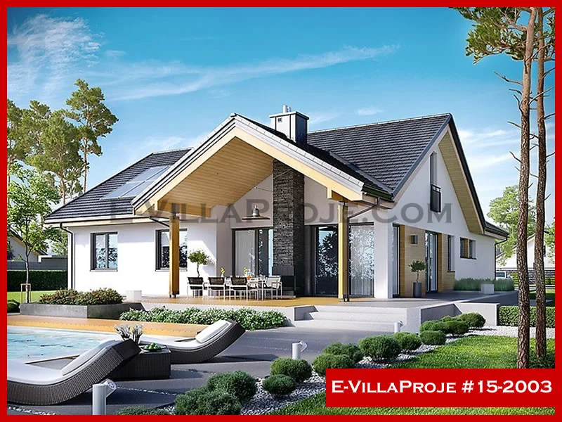 E-VillaProje #15-2003 Ev Villa Projesi Model Detayları