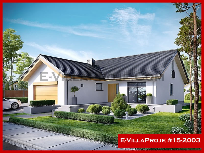 E-VillaProje #15-2003 Ev Villa Projesi Model Detayları